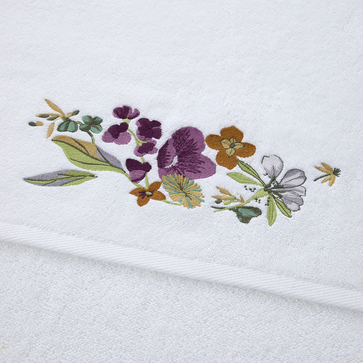 Fleurs Towels by Yves Delorme