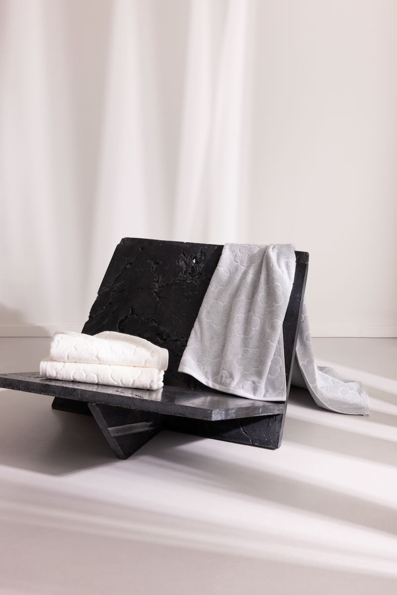 Folded K Hanadot Perle Bath by Kenzo Paris at Fig Linens and Home