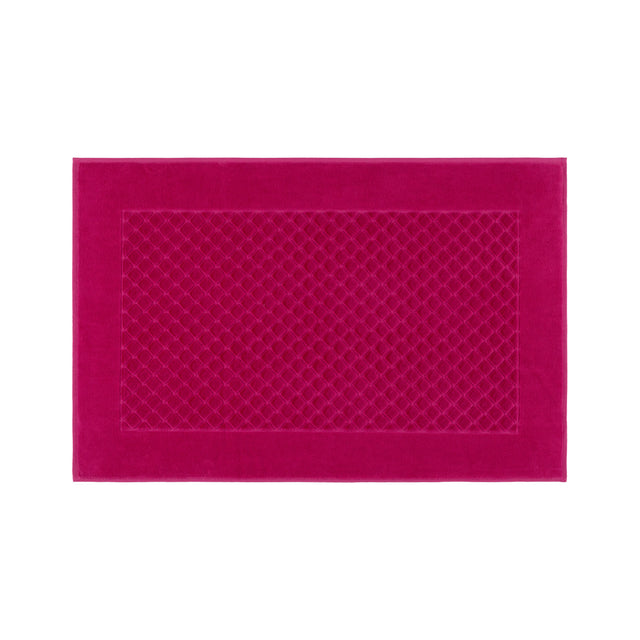 Yves Delorme Etoile Fushia Bath Mat | Tub Mats at Fig Linens and Home - 1