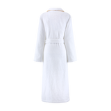 Fleurs Shawl Collar Bathrobe (Women's) by Yves Delorme