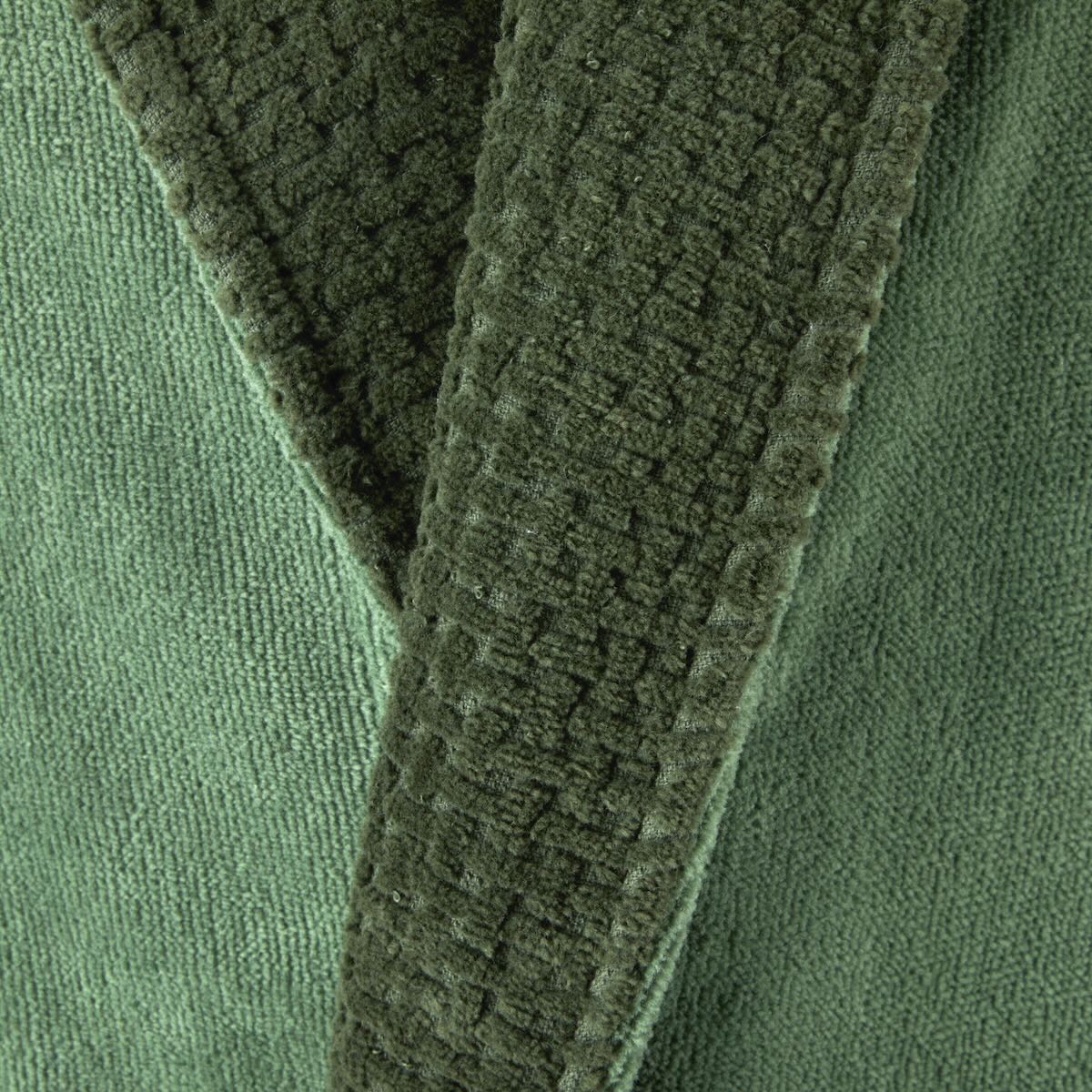 Yves Delorme Hugo Boss Double B Cypres Shawl Collar Bathrobe (Men's) by Yves Delorme - Shawl Collar Bathrobe (Men's) Medium Double B Cypres at FIG LINENS AND HOME - 6