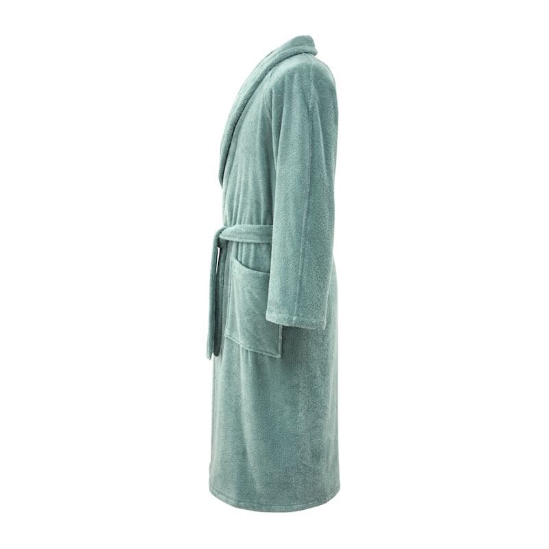 Side Etoile Fjord Unisex Robe by Yves Delorme at Fig Linens and Home