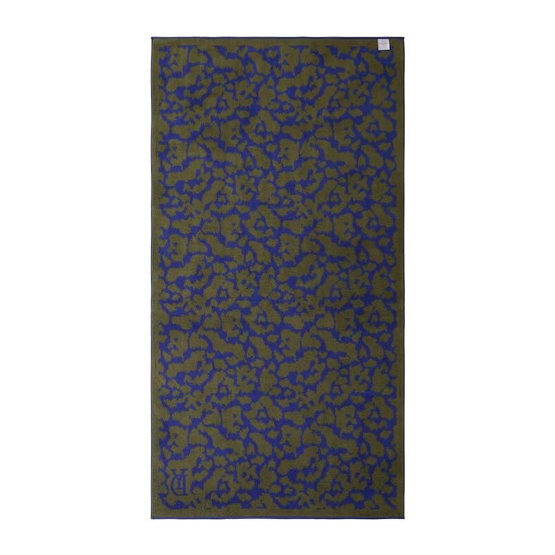 Jaguar Indigo Beach Towel by Yves Delorme at Fig Linens and Home