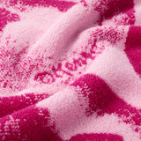 K Apple Pink Jacquard Beach Towel by Kenzo Paris