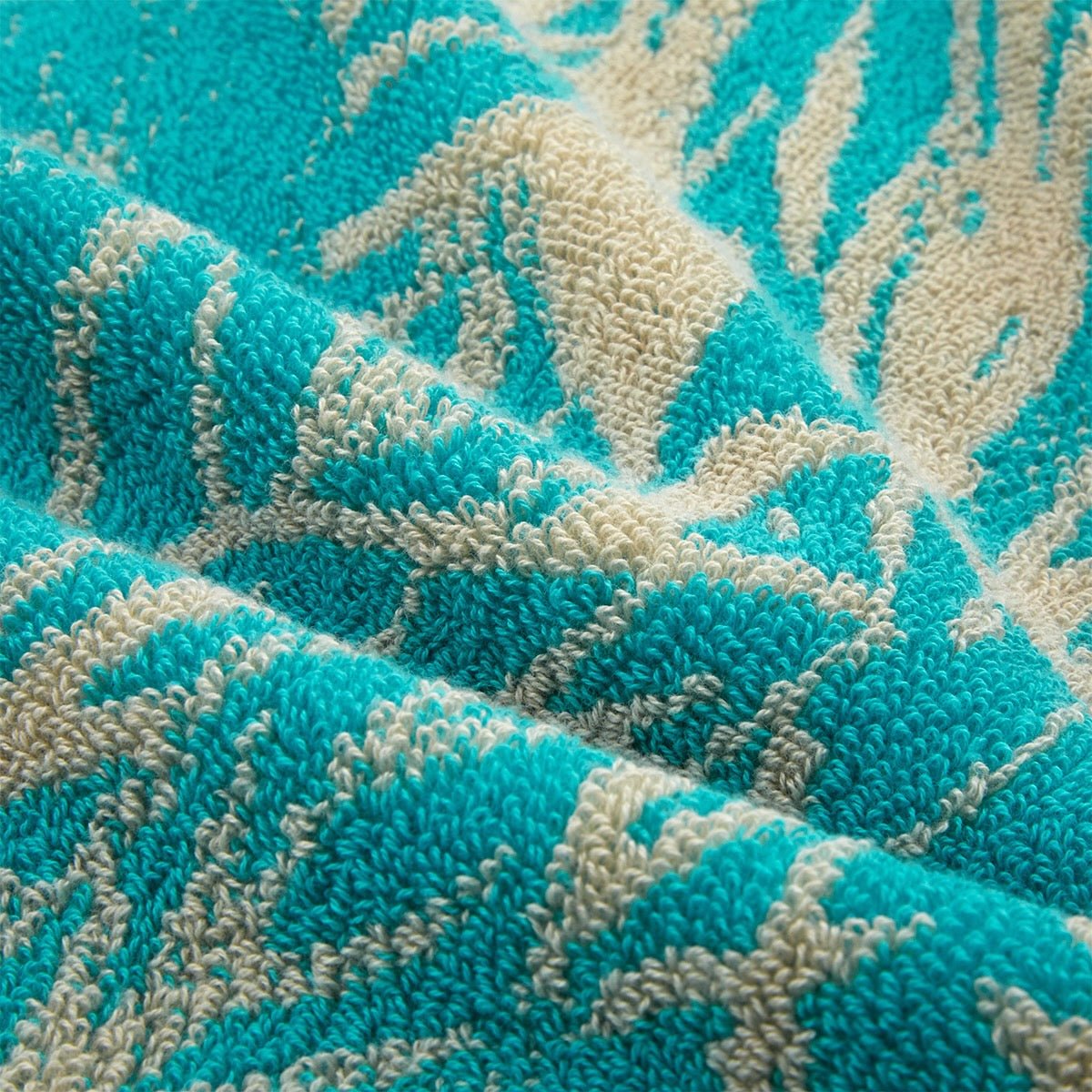 Beach Towel - Sao Lagon Yves Delorme Organic Cotton Pool or Beach Towel 7