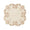 Beachcomber Placemat in Natural, Ivory & Gold Set of 2 by Kim Seybert at Fig Linens and Home 1