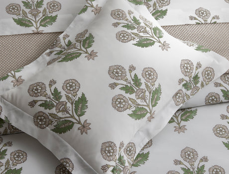 Matouk Schumacher Dalila Pillow Shams at Fig Linens and Home