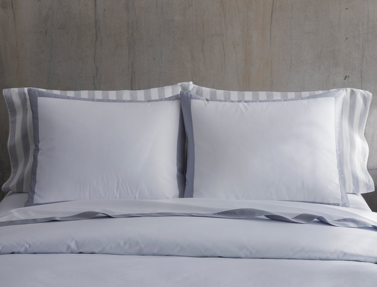 Emory Pillow Shams | Matouk at Fig Linens and Home - Lifestyle View 5