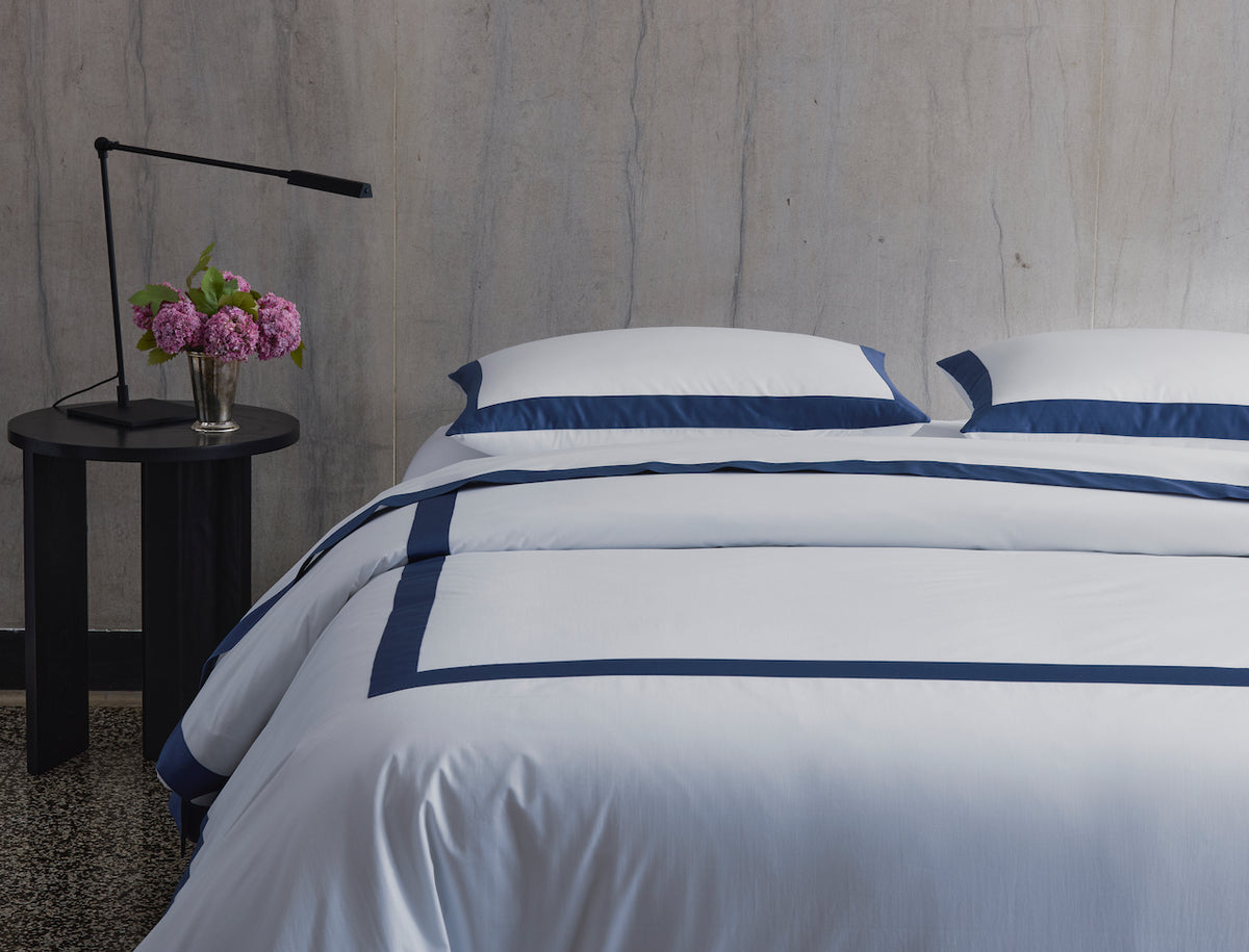 Emory Duvet Cover | Matouk at Fig Linens and Home Lifestyle View 2