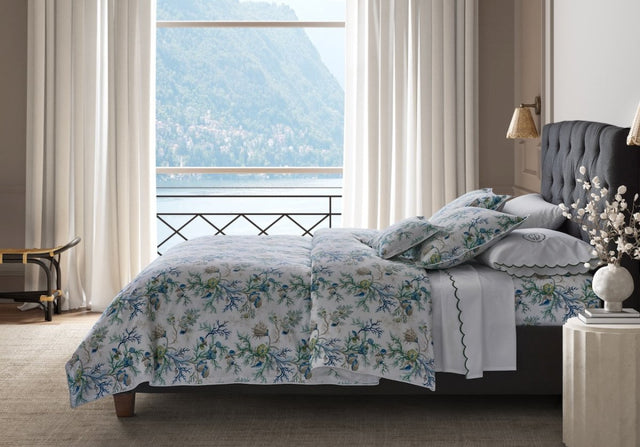 Del Tesoro Sea Bedding by Matouk Schumacher at Fig Linens and Home