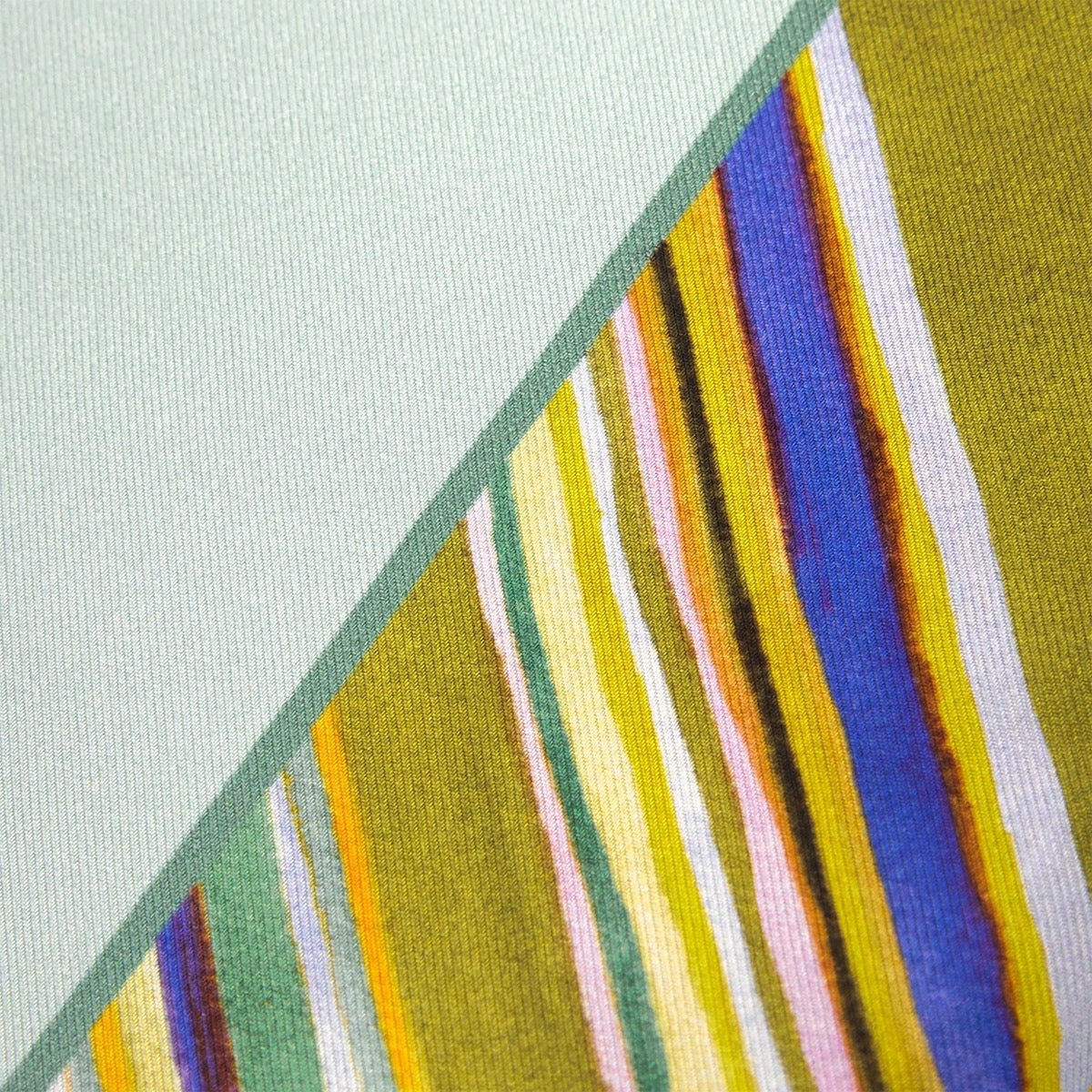 Yves Delorme Counterpane - Luciole Silk Bed Runner at Fig Linens and Home Banding Stripe 2