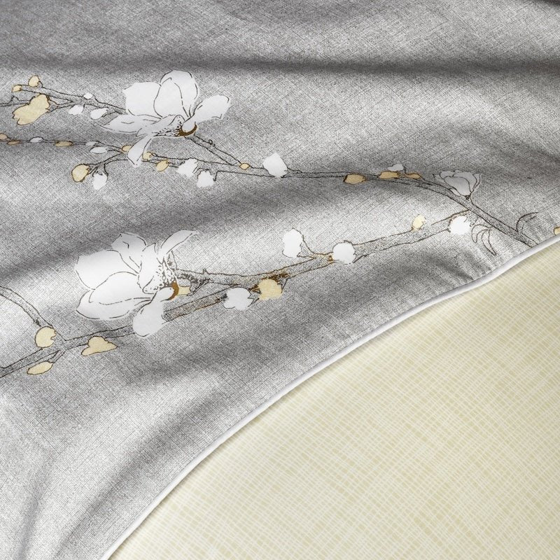 Detail of Pattern - Almond Flowers Bedding - Yves Delorme for Hugo Boss at Fig Linens and Home