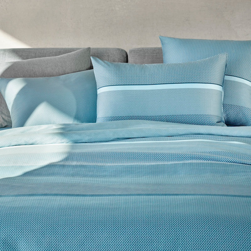 Bedding  - Alton Pacific Bedding by Yves Delorme | Hugo Boss at Fig Linens and Home