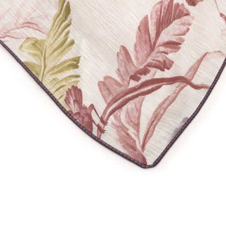 Pillow Sham Corner detail - Yves Delorme Fresque Bedding Organic Cotton at Fig Linens and Home