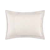 Pillow Sham Solid Back - Yves Delorme Fresque Bedding Organic Cotton at Fig Linens and Home