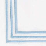 Matouk Bel Tempo Bespoke Custom Bedding - Full / Queen Flat Sheet 94" x 112" 350 Thread Count - Sierra Percale Cotton at FIG LINENS AND HOME - 2