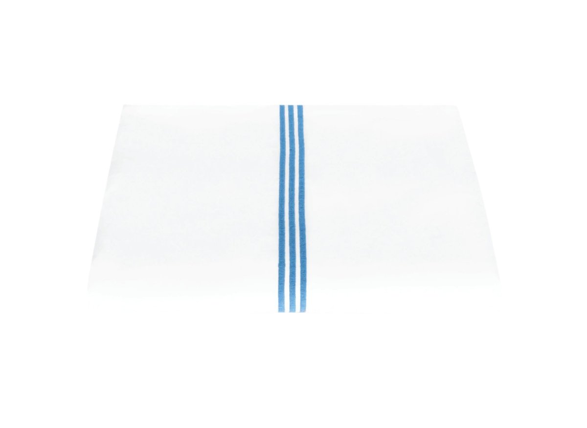 Matouk Bel Tempo King Duvet Cover 108 x 96, 3" flange Ocean