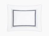 Matouk Bel Tempo Standard Sham 21 x 27, 3" flange Navy