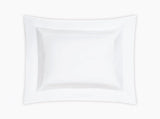 Matouk Bel Tempo King Sham 21 x 36, 3" flange White