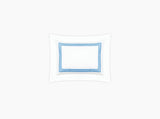 Matouk Bel Tempo Boudoir Sham 12 x 16, 2" flange Ocean