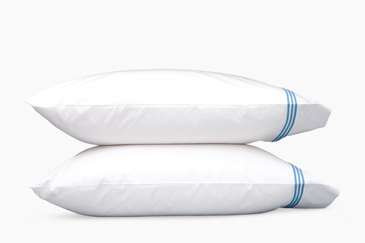 Matouk Bel Tempo King Case - Pair 21 x 40 Ocean