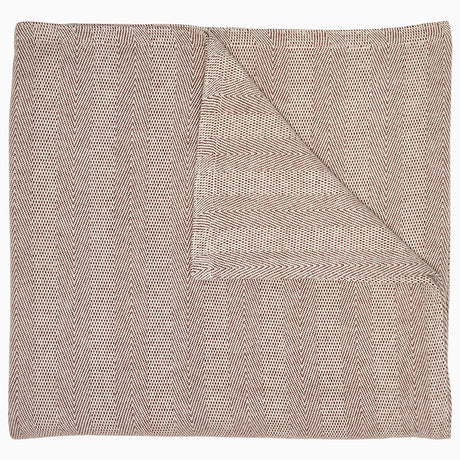 Lavanya Coffee Blanket by John Robshaw at Fig Linens and Home - 1