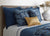 Blossom Decorative Pillows Blue by Ann Gish at Fig Linens and Home
