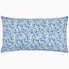 Ipsita Indigo Bolster by John Robshaw at Fig Linens and Home - 1