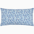 Ipsita Indigo Bolster by John Robshaw at Fig Linens and Home - 1