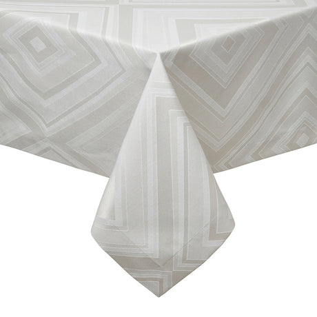 Brussels Taupe Tablecloth | Mode Living at Fig Linens and Home