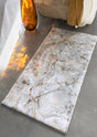 Castello 23x39 Ecru 101 Bath Rug by Abyss at Fig Linens and Home