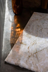 Castello 20x31 Ecru 101 Bath Rug by Abyss at Fig Linens and Home