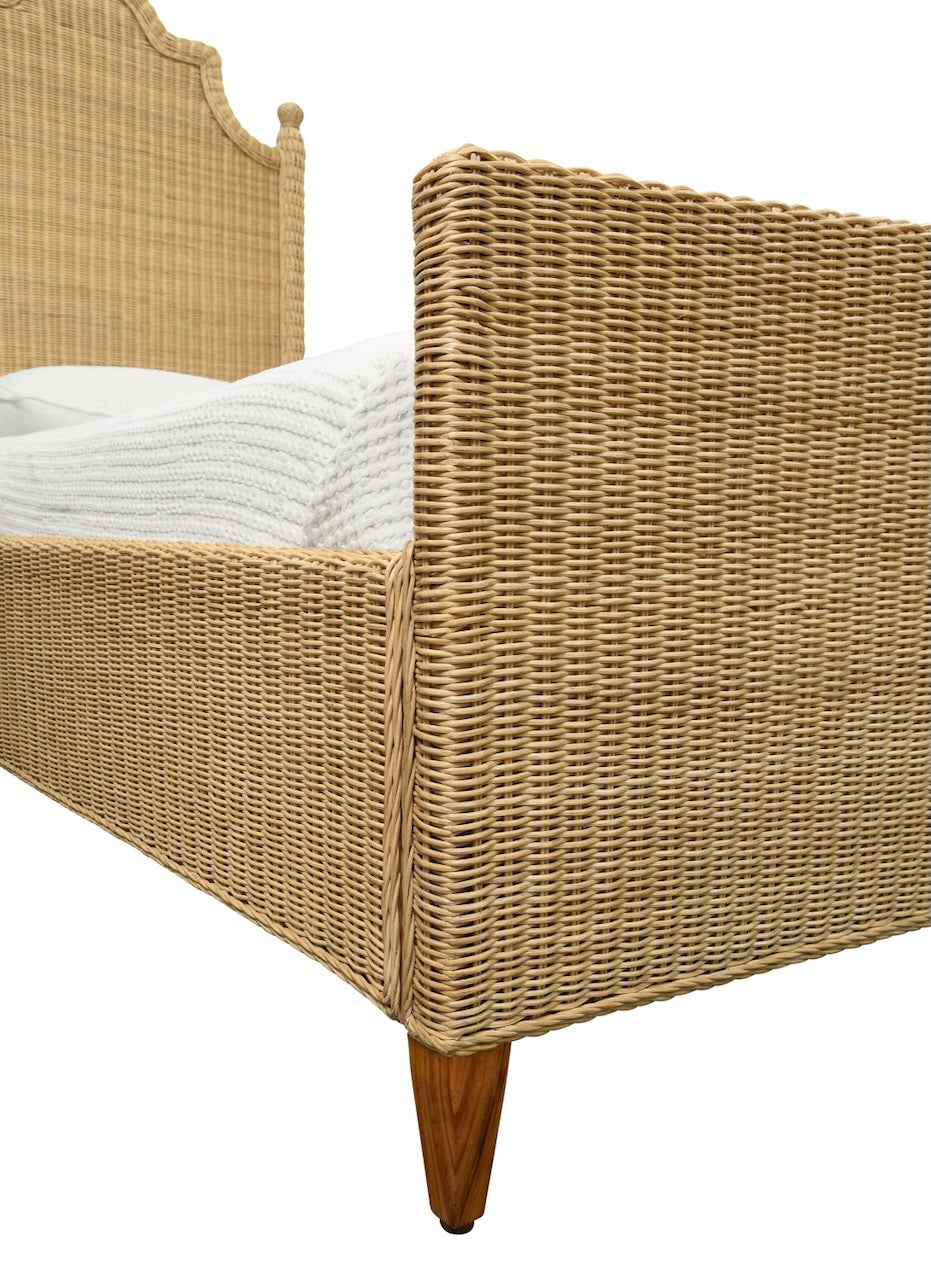 Chamberlain Twin Bed Frame by Worlds Away