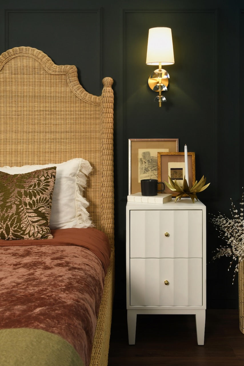 Chamberlain Twin Bed Frame by Worlds Away