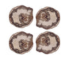 Petrified Wood Coaster in Multi, Set of 4 in a Gift Box by Kim Seybert at Fig Linens and Home