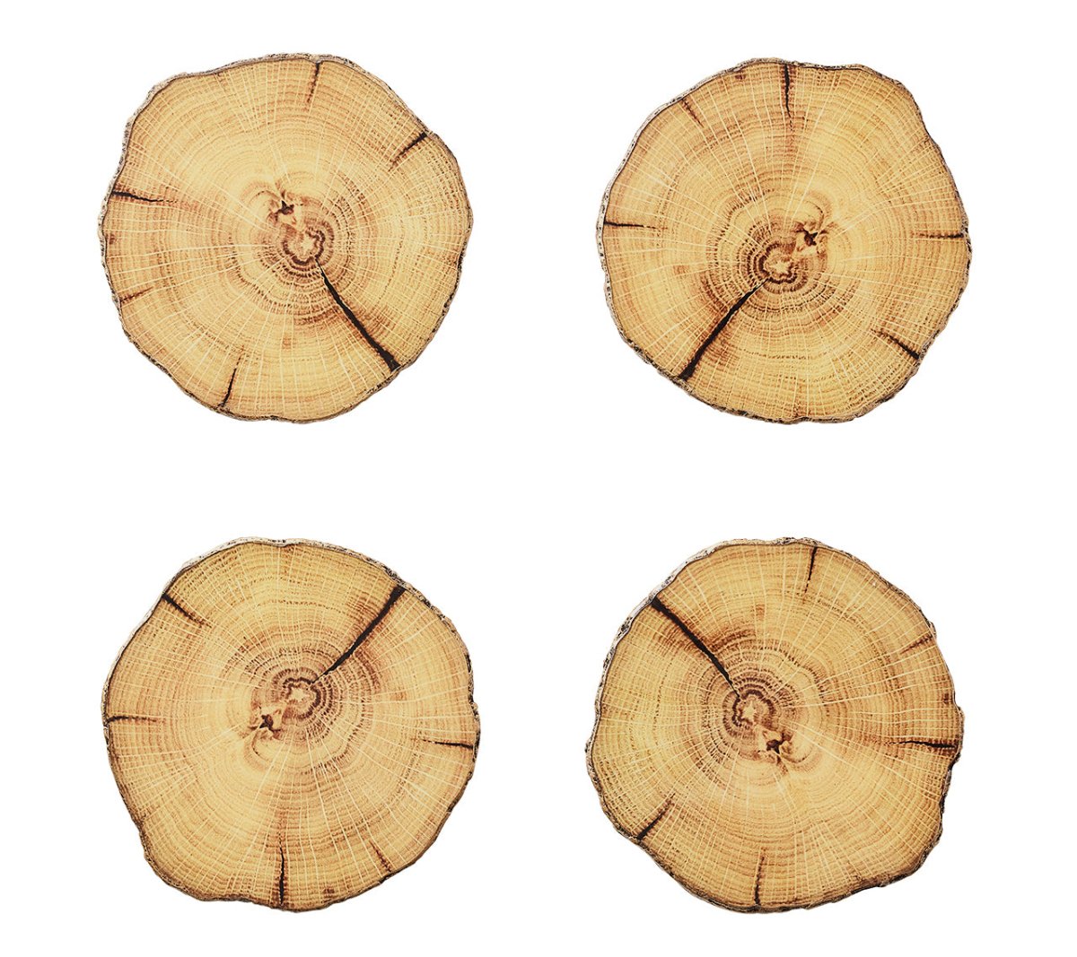 Kim Seybert Woodland Drink Coasters - Thumbnail 3