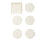 Mirage Coaster in Iridescent, Set of 6 in a Caddy by Kim Seybert at Fig Linens and Home