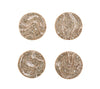 Luster Gold/Silver Coaster | Kim Seybert at Fig Linens and Home