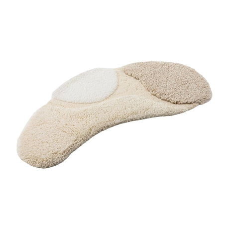 Abyss & Habidecor Cordeira 31x61 Ecru 101 Bath Rug by Abyss - 31" x 61" Ecru 101 at FIG LINENS AND HOME - 2