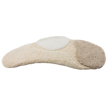 Abyss & Habidecor Cordeira 31x61 Ecru 101 Bath Rug by Abyss - 31" x 61" Ecru 101 at FIG LINENS AND HOME - 3