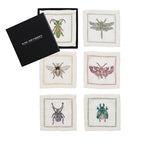 Garden Party Cocktail Napkin Set of 6 in a Gift Box by Kim Seybert at Fig Linens and Home