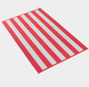 Cabana Stripe Coral Beach Towel | Kassatex at Fig Linens