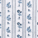 Matouk Schumacher Cabanon Stripe Bedding | Fabric Swatch at Fig Linens and Home