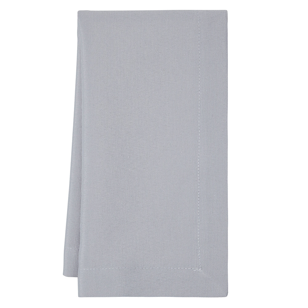 Carrera Solid Gray Napkin | Mode Living at Fig Linens and Home