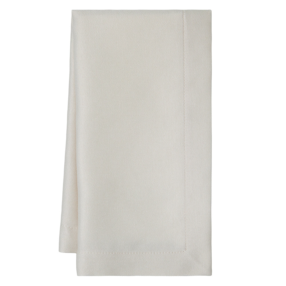 Carrera Solid White Napkin | Mode Living at Fig Linens and Home