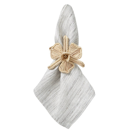 Chamonix Silver Napkin | Mode Living at Fig Linens and Home