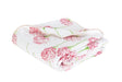 Matouk Charlotte King Quilt 112 x 99 Peony Pink at Fig Linens and Home - LU26