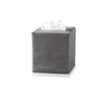 Matouk Tissue Cover - Chelsea Smoke Tissue Box Cover at Fig Linens and Home
