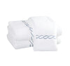 Matouk Classic Chain Silver Towels - Fig Linens and Home