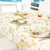 Boerne Mustard Tablecloth Lifestyle | Mode Living at Fig Linens and Home